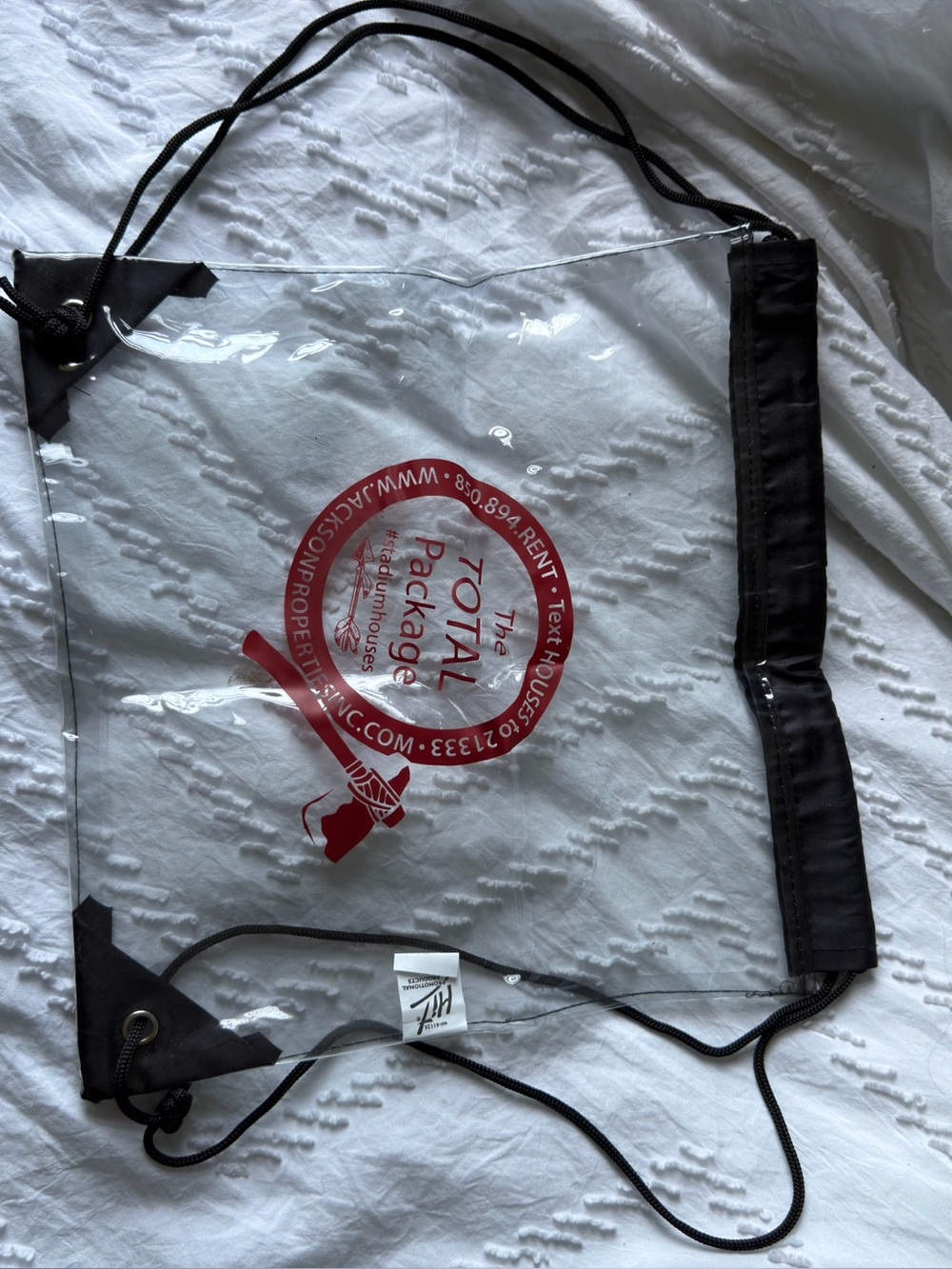 Clear Stadium Bag
